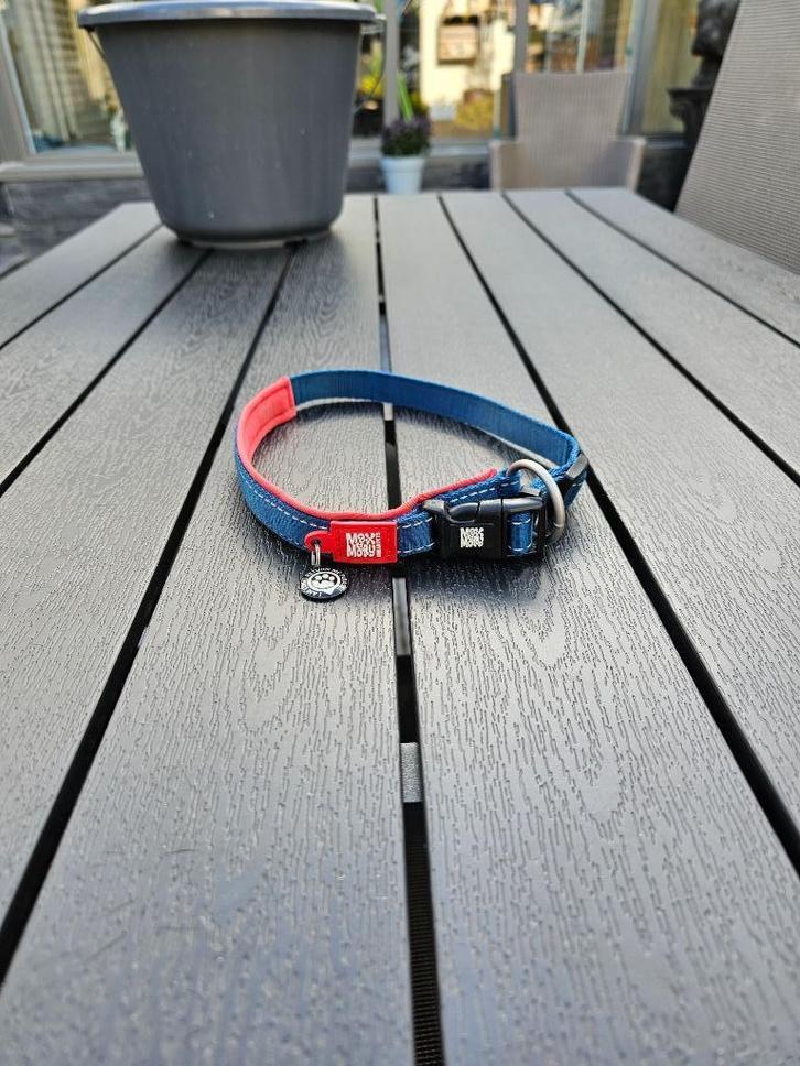 diverse halsbanden en K9 harnas, Dieren en Toebehoren, Hondenhalsbanden en Penningen, Zo goed als nieuw, Ophalen