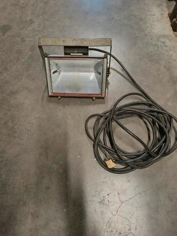 Verstraler bouw verlichting halogeen lamp 1500w, Enlèvement, Comme neuf, Lampe