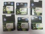 Lot de 6 cartouches  d’encre HP 953  XL, Toner, Neuf