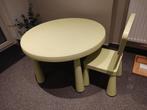 IKEA kindertafel en -stoel Mammut, Kinderen en Baby's, Ophalen, Zo goed als nieuw