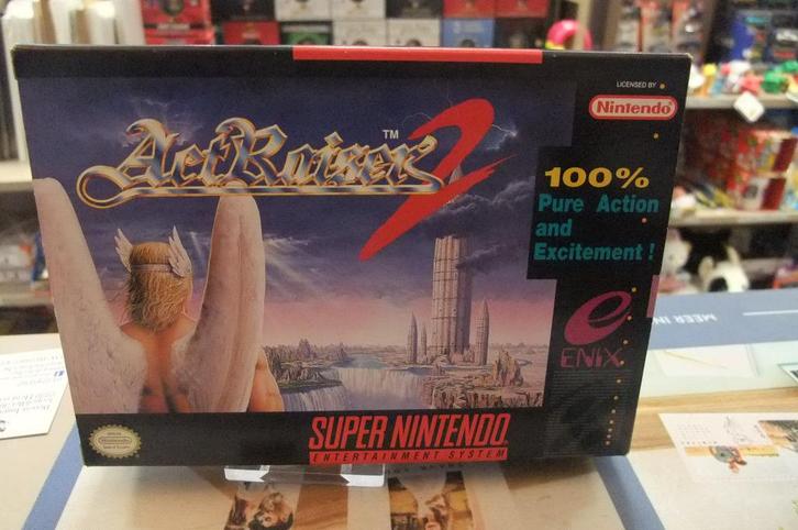 actraiser 2 snes ntsc, Games en Spelcomputers, Games | Nintendo Super NES, Gebruikt, Platform, 1 speler, Vanaf 7 jaar, Ophalen of Verzenden