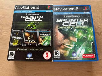 Splinter cell trilogy ps2 beschikbaar voor biedingen