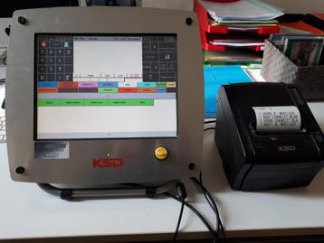 Caisse enregistreuse KSD lms 12 avec imprimante et tiroir