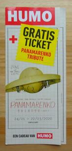 Panamarenko - 2020 Humo- folder, Livres, Catalogues & Dépliants, Utilisé, Dépliant, Enlèvement ou Envoi