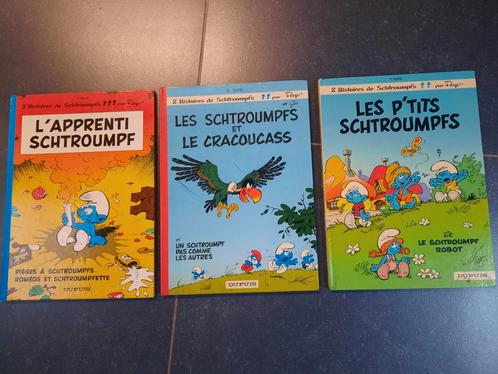 Lot de 3 albums HC Histoires de schtroumpfs Peyo Les Schtrou, Livres, BD, Utilisé, Plusieurs BD, Enlèvement ou Envoi