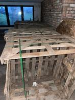 Houten open kisten voor opslag/transport, Doe-het-zelf en Bouw, Kratten en Dozen, Ophalen, Gebruikt, 100 cm of meer, 60 cm of meer