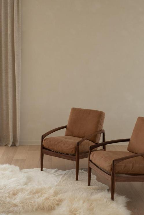 Kai Kristiansen: Paper Knife Fauteuils (Set Van 2), Huis en Inrichting, Fauteuils, Nieuw, Hout, 50 tot 75 cm, 75 tot 100 cm, Ophalen