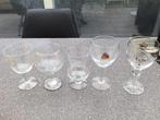 Partij nieuwe en gebruikte bierglazen., Ophalen