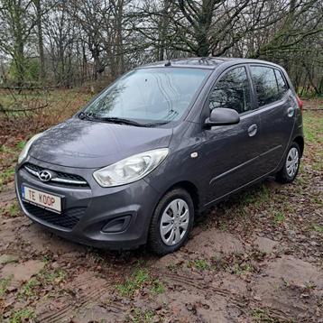 Hyundai I10: 120.000 km + airco + garantie + groot nazicht!, Autos, Achat, Entreprise, 110 g/km, Boîte manuelle