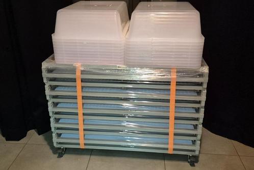 RACK LP35 - 2 WIDE - 10 LEVELS, Dieren en Toebehoren, Reptielen en Amfibieën | Toebehoren, Gebruikt, Overige typen, Ophalen