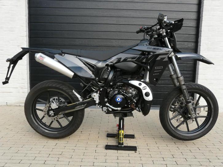 Sherco SM-R 50 Black Moon perfect, Fietsen en Brommers, Brommers | Overige merken, Zo goed als nieuw, Klasse B (45 km/u), Ophalen