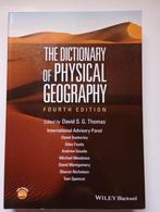The dictionary of physical geography - David Thomas, Boeken, Studieboeken en Cursussen, Nieuw, Wiley, Ophalen of Verzenden