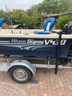 Rhea ghipsy 430 te koop, Watersport en Boten, Ophalen, 10 tot 30 pk, Gebruikt, 3 tot 6 meter
