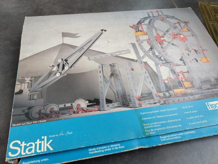 Fischer Technik Statik, Kinderen en Baby's, Speelgoed | Educatief en Creatief, Gebruikt, Bouwen, Ophalen