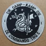 BELGIQUE PARA CIE CAMP CE COMMANDO TRG C PARACHUTE AIRBORNE, Emblème ou Badge, Armée de terre, Enlèvement ou Envoi