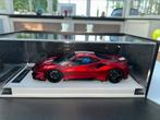 Ivy 1/18 Ferrari 488 Pista Novitec (Metallic Red), Ophalen of Verzenden, Zo goed als nieuw