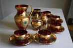 Vintage glazen Murano koffieservies, Antiek en Kunst, Ophalen