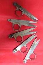 Lot van 5 schaar, Hobby en Vrije tijd, Naaien en Fournituren, Ophalen of Verzenden, Gebruikt, Overige typen