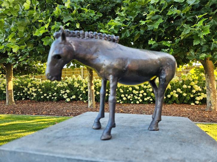 Jef Claerhout bronzen paard, ook grote werken gevraagd !!!, Antiquités & Art, Art | Sculptures & Bois, Enlèvement ou Envoi