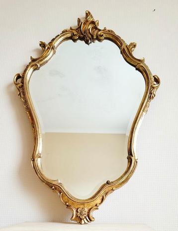 Prachtige grote franse style antieke gouden spiegel!  beschikbaar voor biedingen