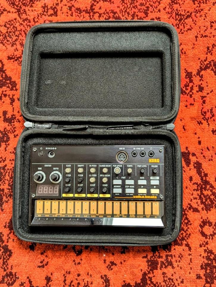 Korg volca Beats + UDG creator softcase, Muziek en Instrumenten, Drumcomputers, Zo goed als nieuw, Korg, Ophalen
