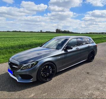 Mercedes-Benz C 43 AMG, Autos, Argent ou Gris, Achat, Euro 6, Carnet d'entretien