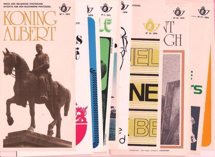 BELGIË - UITGIFTE VAN EEN BIJZONDERE POSTZEGEL 1974, Postzegels en Munten, Postzegels | Europa | België, Europa, Ophalen of Verzenden