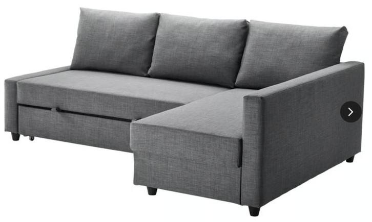 Ikea slaapbank, Huis en Inrichting, Slaapkamer | Slaapbanken, Gebruikt, Overige maten, Overige maten, Tweepersoons, Grijs, Ophalen