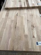 Werkblad Massief Eiken 300x65x3,8 cm Werkblad Eiken M, Ophalen, 25 tot 50 mm, Eiken, Nieuw