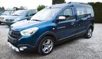 🆕EXPORT•DACIA DOKKER STEPW_1.6 i(101CH)_2019💢EU.6C_EQUIP💢, Auto's, Dacia, 4 cilinders, Blauw, Bedrijf, 5 deurs