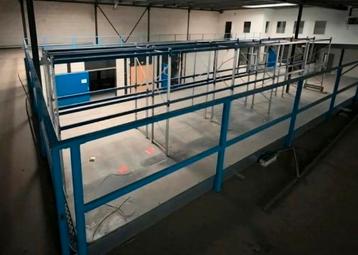 Lot 37 meter palletrekken palletstelling Schaefer 360cm balk beschikbaar voor biedingen