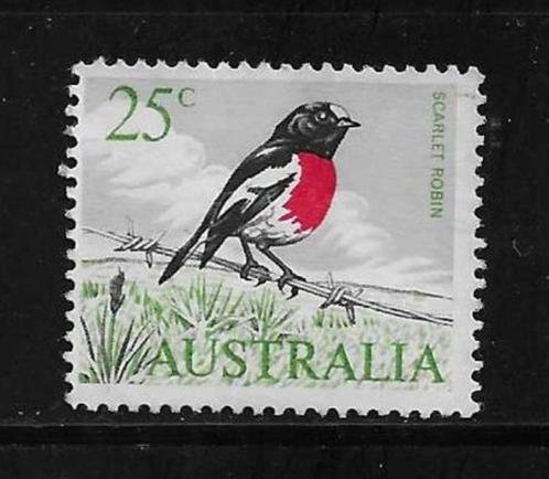 Australië 1966 - Afgestempeld - Lot Nr. 868 - Scarlet Robin, Timbres & Monnaies, Timbres | Océanie, Affranchi, Envoi