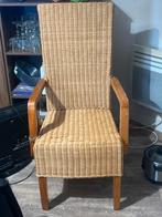 Chaise en rotin avec accoudoirs, Maison & Meubles, Enlèvement ou Envoi, Utilisé