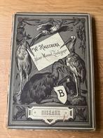 Manuel zoologique B 1900 de W. Hagelberg Atlas Oiseaux, Livres, Livres d'images & Albums d'images, Enlèvement ou Envoi