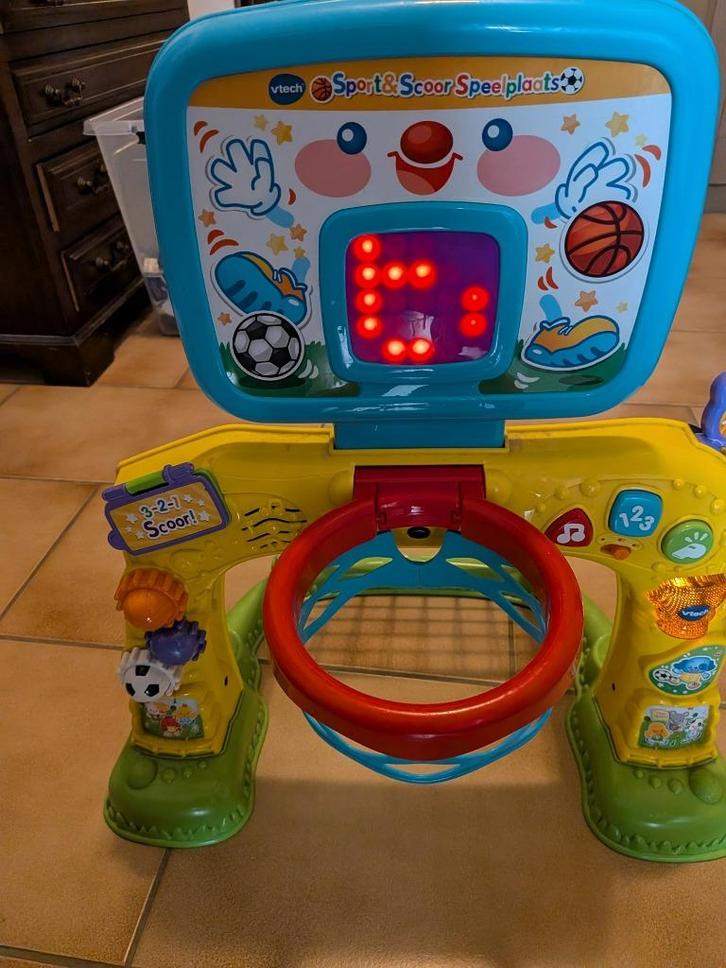VTECH - Baby Multisport Interactive goal, Kinderen en Baby's, Speelgoed | Vtech, Gebruikt, 6 maanden tot 2 jaar, Ophalen