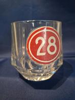 Glazen pot Caulier Brussel, Enlèvement ou Envoi, Utilisé, Verre à bière