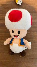 Super Mario pluche TOAD / 20cm, Ophalen of Verzenden, Nieuw