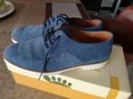 Aco schoenen, dames. mt 38, Schoenen met lage hakken, Blauw, Ophalen of Verzenden, Gedragen