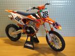 Antonio Cairoli #222 KTM 450 SX-F 2018 red bull team 1:6, Hobby & Loisirs créatifs, Voitures miniatures | 1:18, Enlèvement ou Envoi
