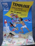 Affiche Brocante Temploux - 2014, Enlèvement ou Envoi, Rectangulaire vertical, A1 jusqu'à A3, Utilisé