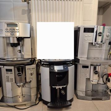 Koffiemachines Koffieautomaten Jura Krups Delonghi, Elektronische apparatuur, Koffiezetapparaten, Ophalen