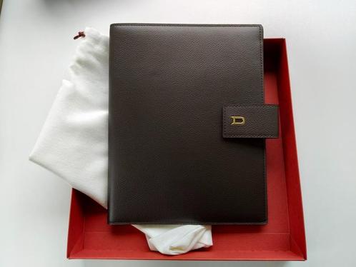 Delvaux agendahoes splinternieuw, Handtassen en Accessoires, Portemonnees, Nieuw, Overige merken, Bruin, Leder, Met knipsluiting