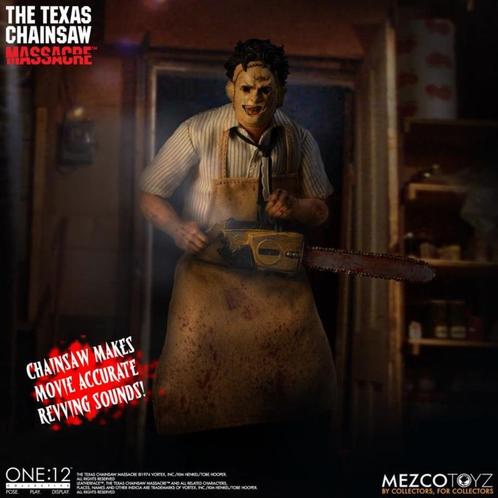 Mezco One:12 Jason/Freddy/Myers/Ash/Leatherface Horror PCS, Collections, Statues & Figurines, Comme neuf, Humain, Enlèvement ou Envoi