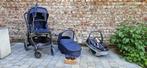 Complete kinderwagenset Maxi Cosi 3en1 Oria Coral Adapter, Kinderen en Baby's, Kinderwagens en Combinaties, Ophalen, Gebruikt