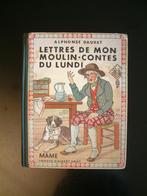 Oude uitgave (1934-1949) van Lettres de mon  moulin A. Daude, Ophalen of Verzenden, Gelezen, Alphonse Daudet