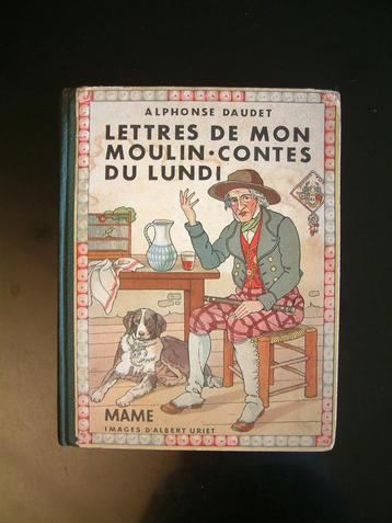 Oude uitgave (1934-1949) van Lettres de mon  moulin A. Daude beschikbaar voor biedingen