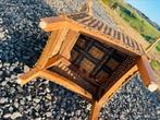 Chaises salle a manger en Rotin et tek, Huis en Inrichting, Stoelen, Ophalen, Zo goed als nieuw, Riet of Rotan, Vijf, Zes of meer stoelen