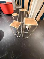 bijzettafeltjes (set van 2) 3sets, Huis en Inrichting, Ophalen, Vierkant