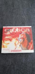 2 cd Erotica - Muziek voor passie - Massage, Yoga, meditatie, Cd's en Dvd's, Ophalen of Verzenden, Nieuw in verpakking