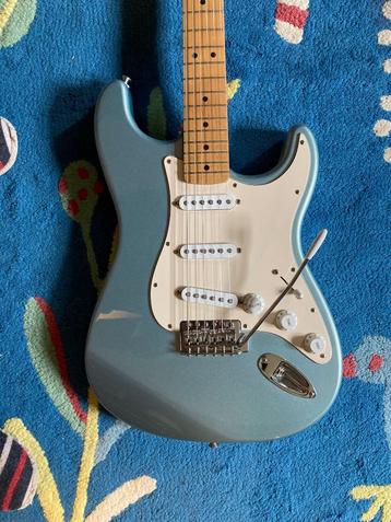 2004 Fender Stratocaster Mexico Agave Blue Zo goed als nieuw beschikbaar voor biedingen